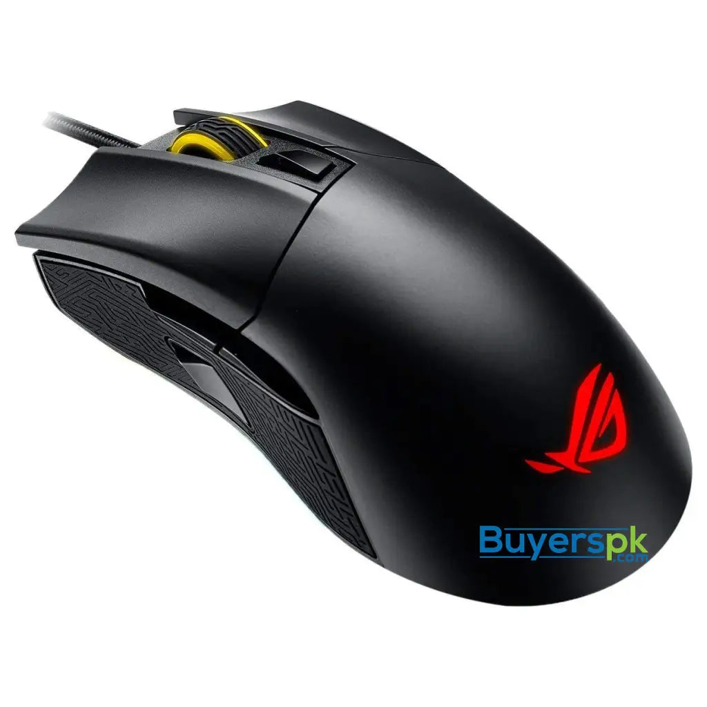 ASUS ROG Gladius II Aura Sync USB Wired Optical Ergonomic Gaming Mouse with DPI Target Button (12000 DPI) - ROG Gladius II - Mouse ASUS ROG Gladius II Aura Sync USB Wired Optical Ergonomic Gaming Mouse with DPI Target Button (12000 DPI) - ROG Gladius II - Mouse